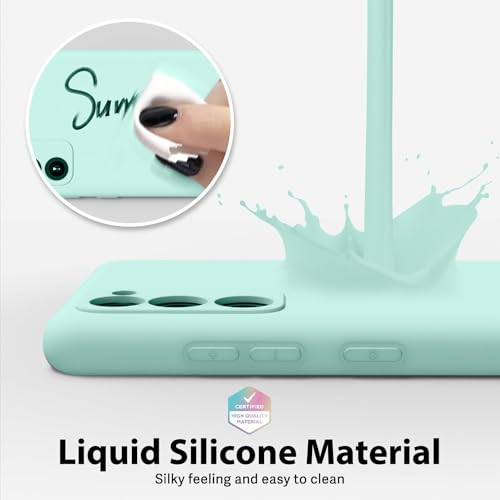 Image of MOBILOVE Back Cover Case for Samsung Galaxy S20 FE | S20 FE 5G | Pure Liquid Soft Matte Silicone Case Comes with Camera and Screen Protection Back Cover for Samsung Galaxy S20 FE | S20 FE 5G (Green)