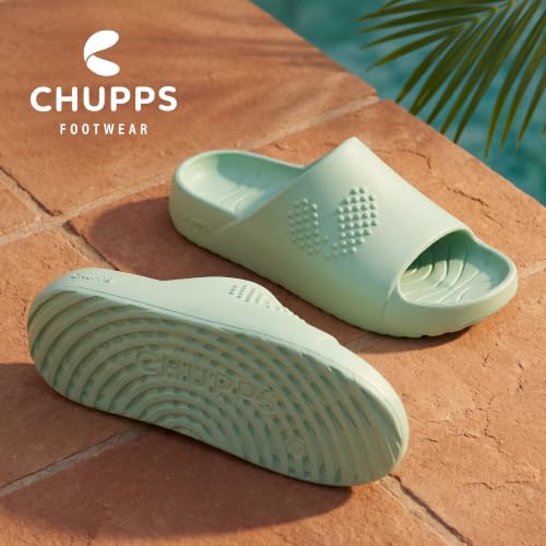 Image of CHUPPS Chupster Men's Orthopedic Slippers | Soft Cushioned Footbed | Lightweight Flip Flops | Anti-Skid Sole | Comfortable Daily Wear Chappals