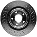 ACDelco Gold 18A2429 (19203421) Black Hat Front Disc Brake Rotor