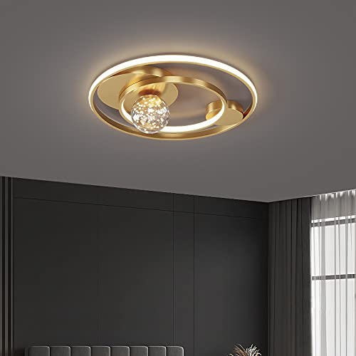 Lustre plafonnier LED ultra fin à intensité variable 3000K-6000K
