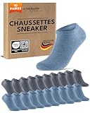 AU QUOTIDIEN ET AU SPORT : Tu peux porter nos chaussettes de baskets premium à la cheville pour faire du sport, à la salle de gym, pour t'entraîner et faire du jogging, mais aussi super bien pour tes loisirs. Les 11 couleurs différentes complètent n'importe quelle tenue de sport ou look de loisirs. Elles t'offrent le meilleur soutien possible dans toutes les situations.