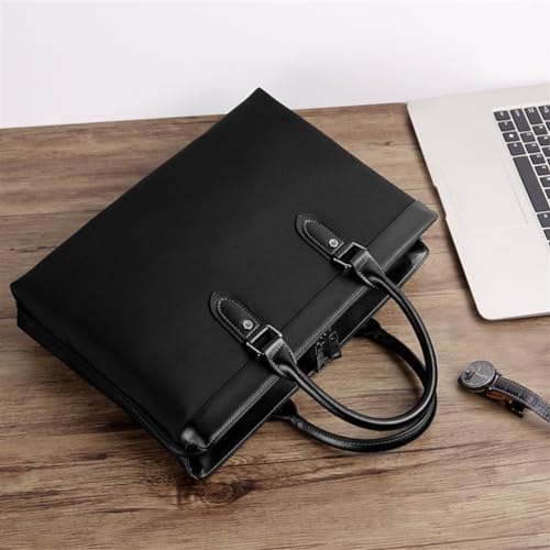 Oxford Cloth Men's Handbag Briefcase Office Business Document Bag Large Capacity Horizontal Laptop Bag2