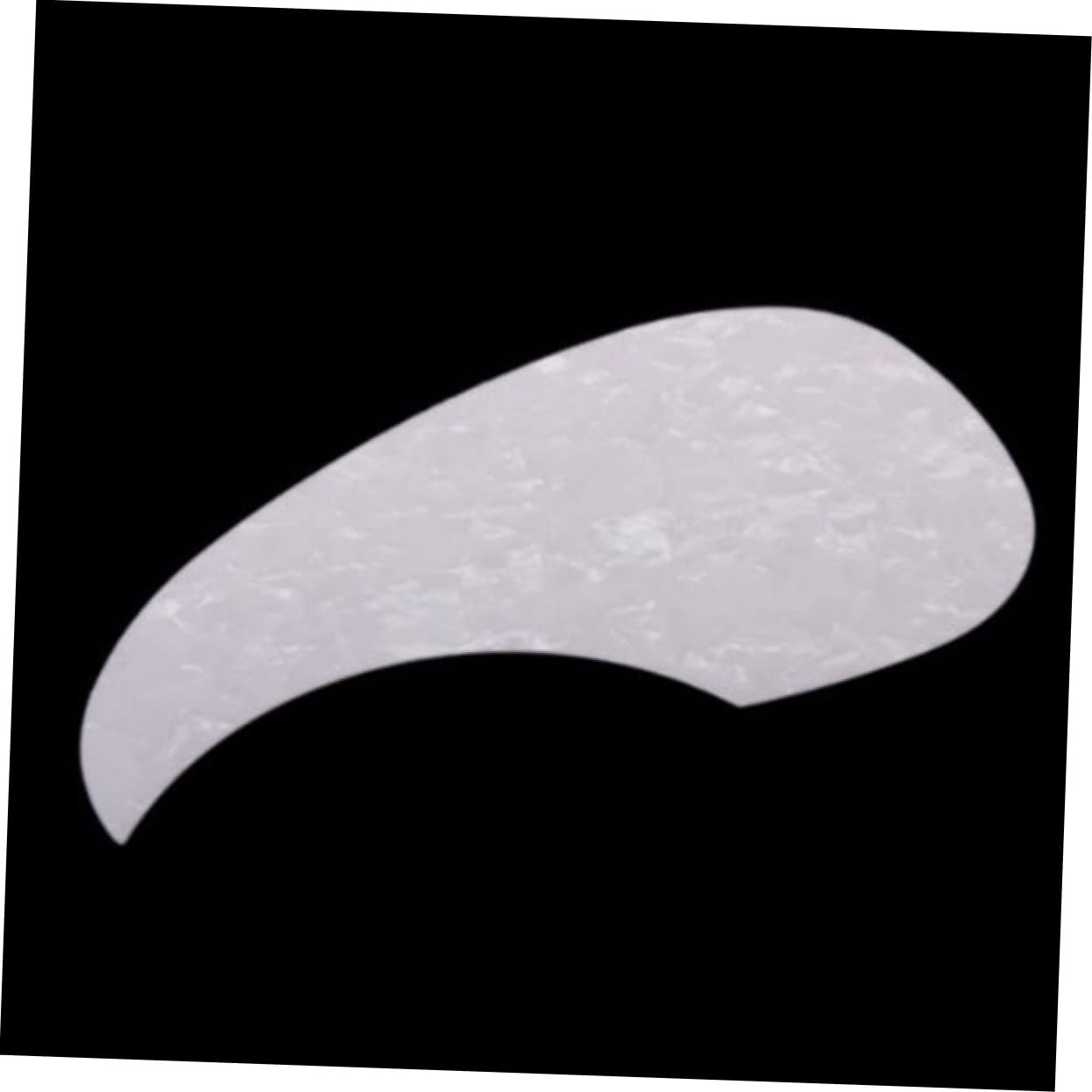 VANZACK Acoustic Guitar Pickguard Self Adhesive Scratch Protection for Acoustic Guitars White Dimensions Easy Application Durable Design