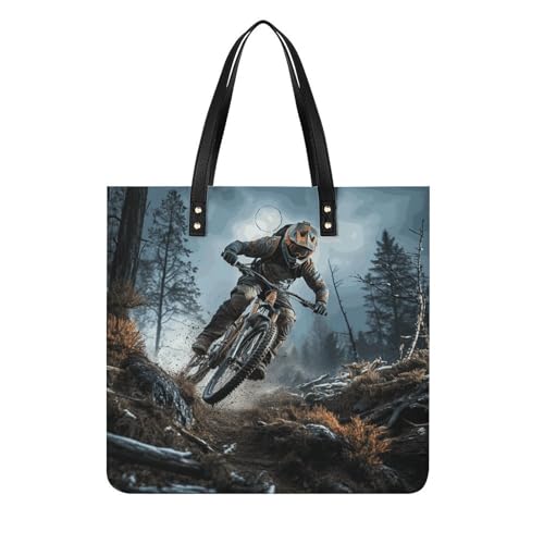 Sac seau souple de haute qualité en cuir végétalien texturé