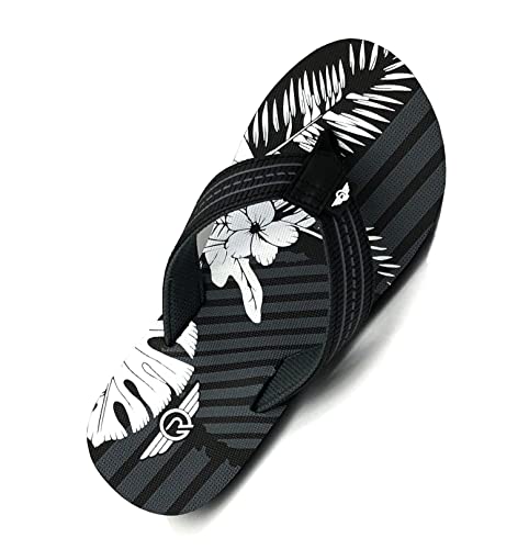 Image of REDVOLUTION New Boys' Beach Sandal TRIBAL Tattoo | Geometric Bali Flip-Flop Sandals