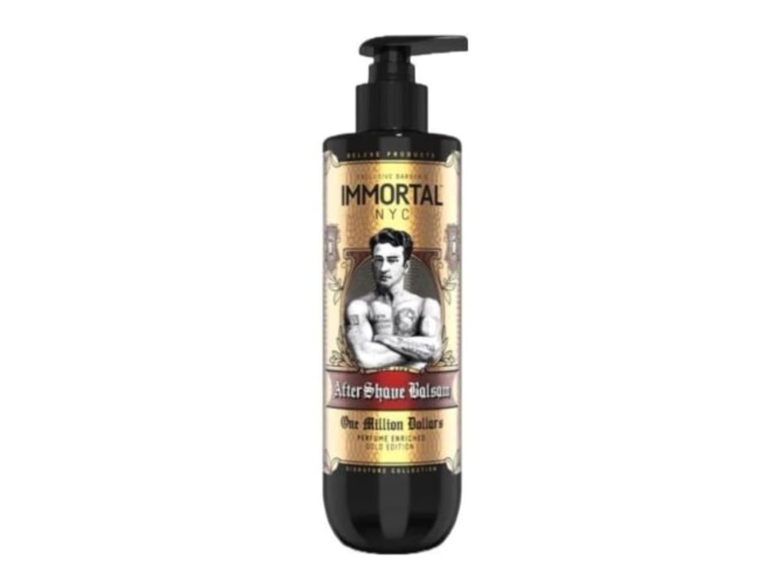 Immortal NYC 'The One In A Million Dollars' Aftershave Balsam - Luxurious Men's Grooming Indulgence