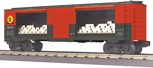 O-27 40' Window Mint Box w/Gold, LIRR