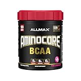ALLMAX AMINOCORE BCAA Powder for Workout Muscle Recovery & Increased Endurance - Sugar Free, No Fillers 8.18 Grams Bcaas Amino Acids, B Vitamins for Women and Men- 90 Servings | Pink Lemonade, 1035g