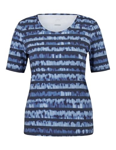 Joy Magda T-Shirt Femme en coton col rond et coupe ajustée
