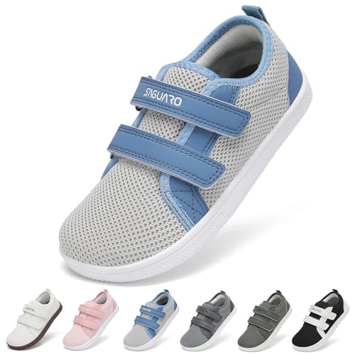 Imagen de SAGUARO Niños Zapatillas Barefoot Zapatos Deportivas Minimalistas Niña y Niño Calzado Respetuoso Antideslizante para Escolar