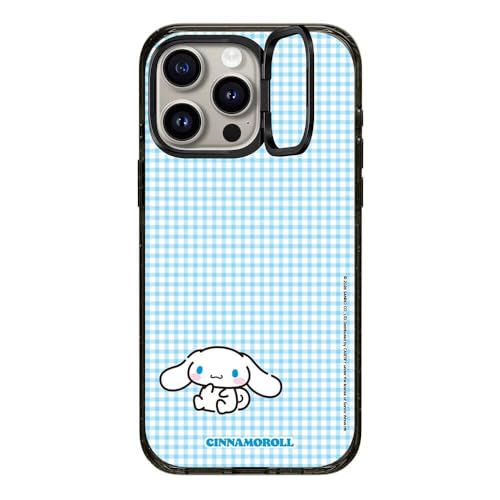 CASETiFY �C���p�N�g �����O�X�^���h iPhone 15 Pro Max �P�[�X [Sanrio Puppy Pals Co-lab/�X�^���h�@�\/MagSafe�Ή�/�ϏՌ�] - Cinnamoroll with you Custom Case 