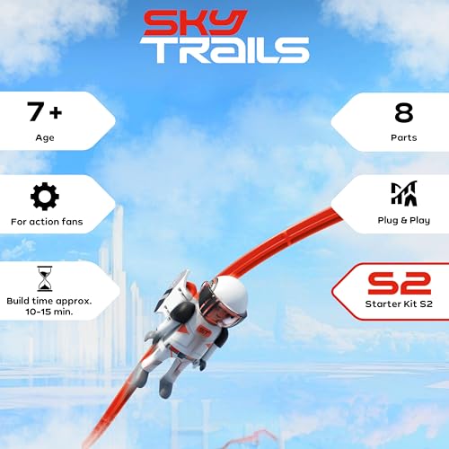 Sky Trails | Sky Rider | Jouets de Construction & Action- Kit de Construction | Construis Ton Aventure individuelle avec des Accessoires détaillés & Le héros Sky Rider | 71976