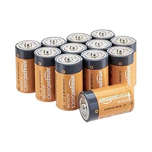 Amazonベーシック 単1形アルカリ乾電池 12個セット 1,150円（95.8円/個）など！プライム会員は送料無料！
