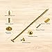 Lag Screws #14 X 6 Inch Washer Head –300 Pcs Structurall Wood Screws Torx Drive, Rust Resistant Epoxy Coated, Carbon Steel Heavy Duty Deck Screws for Decking, Framing, Fencing,Exterior Wood Projects