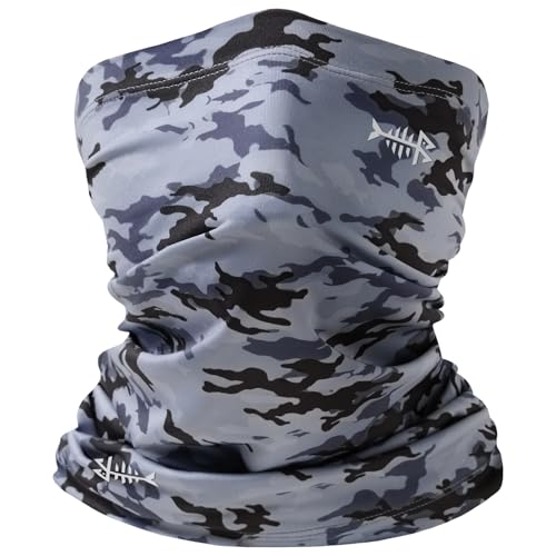 Image of BASSDASH UPF 50+ UV Sun Protection Neck Gaiter Fishing Mask Hunting Kayaking Hiking Cycling Ski Sports