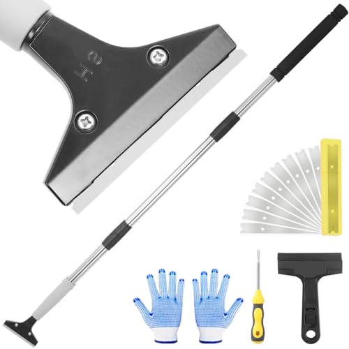 Greeily Floor Scraper Long Handle, 31