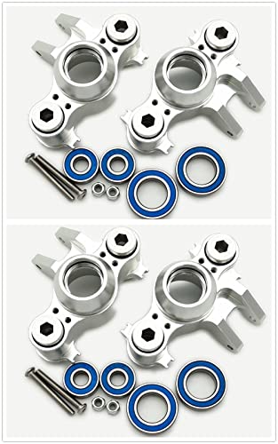 Riers -4pcs Set Silver Compatible With 1/10 Old E-revo Summit E-maxx T-maxx3.3 Slayer Pro 4x4 5334r
