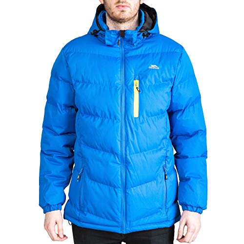 Trespass Mens Blustery Puffer Jacket Coat - Electric Blue - XXXL
