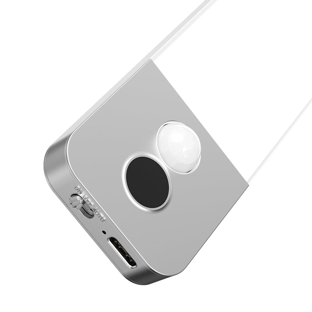 Linkled Luce LED Sottopensile Magnetica 50 cm con Sensore PIR Crepuscolare, Lampada Armadio Ricaricabile USB Type-C, Batteria al Litio per Cucina e Guardaroba