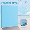 LuckyFoam Blue 4 Pack 15x12x1 inch Foam Sheets 1 Inch Thick Polystyrene Rectangles XPS Foam Board Craft for Insulating DIY Modeling Art Supplies #3