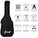 Fojill 39 Inch Electric Guitar Kit Set Beginner Starter Combo Package Bundle 20W Amplifier Amp Accessory Padded gig Bag,Picks, Cable,Strap,Extra Strings