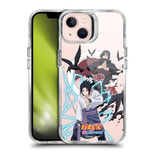 Coque iPhone 13 Naruto Sasuke Itachi étui antichoc compatible MagSafe Apple