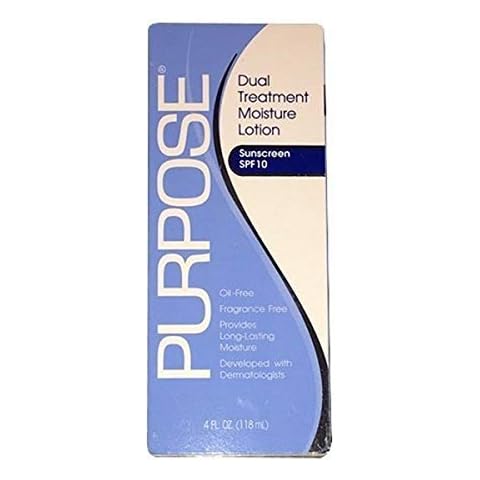 PURPOSE Dual Treatment Moisture Lotion, SPF 10,4 Fl Oz (Pack of 3) Cover