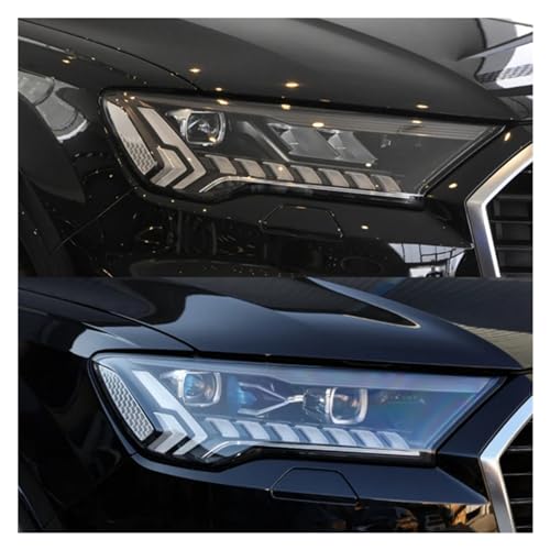 Coque de phare de voiture en polycarbonate transparent pour Q7 2020 - 6