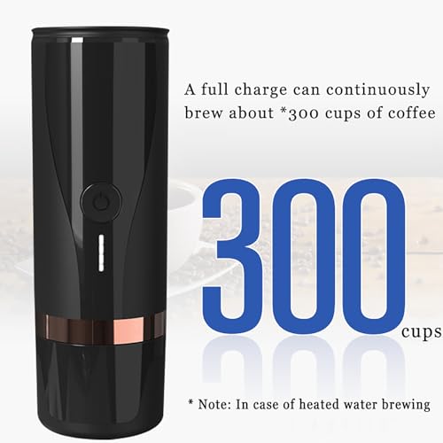Cafetera Expreso Portátil con Batería y Capacidad 70 mL miniatura 4