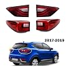 Automotive Rear Tail Light Assembly For Mg ZS 2017 2018 2019 Tail Lamp Auto Brake Light Turn Signal Reversing Lights replacement parts(Inside,Left side)