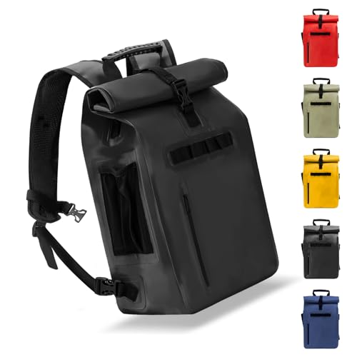 Genérico Bolsa para Bicicleta 3 en 1, Bandolera o Mochila, Gran C...