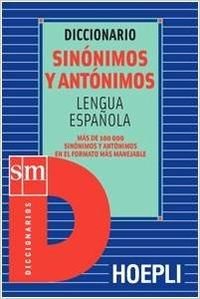 Diccionario Sinonimos y Antonimos