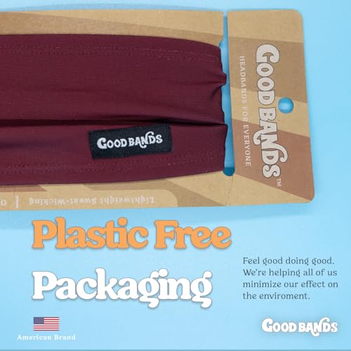Image of Sweatband for Men and Women - Unisex Non Slip Headband that Wicks Moisture and Eliminates Excess Sweat - Durable & Long-Lasting - Running, Sports, Gym