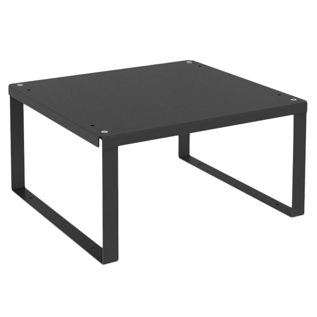 Étagère de rangement noir pour cuisine : organisateur de comptoir compact