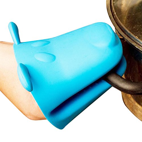 Nple--Dog Silicone Heat-Resistant Kitchen Oven Baking Tool Glove Pot Mitt Holder Tools #TOP5