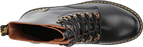 Dr. Martens Women's Leona Leather Heeled Boot, Black Smooth, 7 by Dr. Martens - Used condition - US$106.61