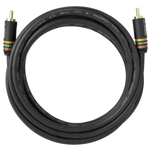 Element-Hz Universal Single RCA-Style Cable, 3 Meters Cover