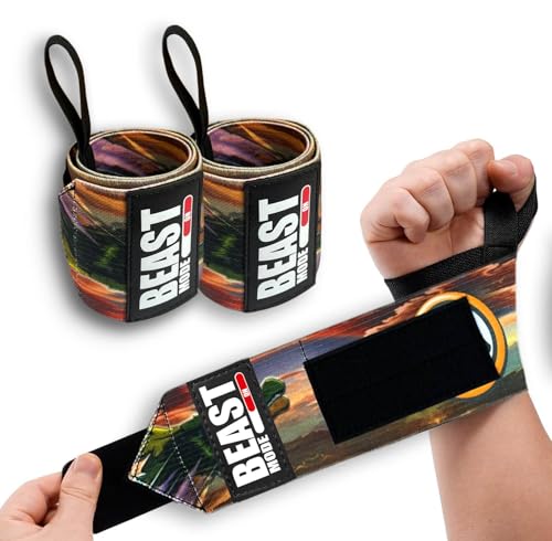 STEIGEN FITNESS Ultimate Goku Design Wrist Support Wraps,Wrist Bands For Exercise,Wrist Straps For Gym (GOKU DRAGON)