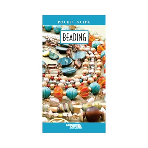 image for LEISURE ARTS Beading Pocket Guide Book - 12 Page Laminated Jewelry Mak