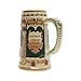 Essence of Europe Gifts E.H.G 0.6 Liter | OktoberfestHaus Beer Stein German Saying Das Leben Ist Ein Wurfelspiel Wir Wurfeln All Tage (Life Is A Dice Game We Play Every Day)