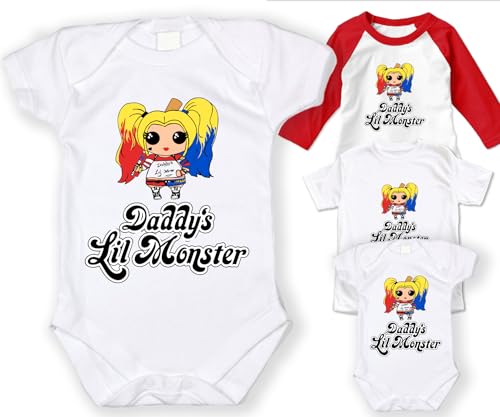 Dittoxpression Daddy Little Monster Baby Bodysuit2