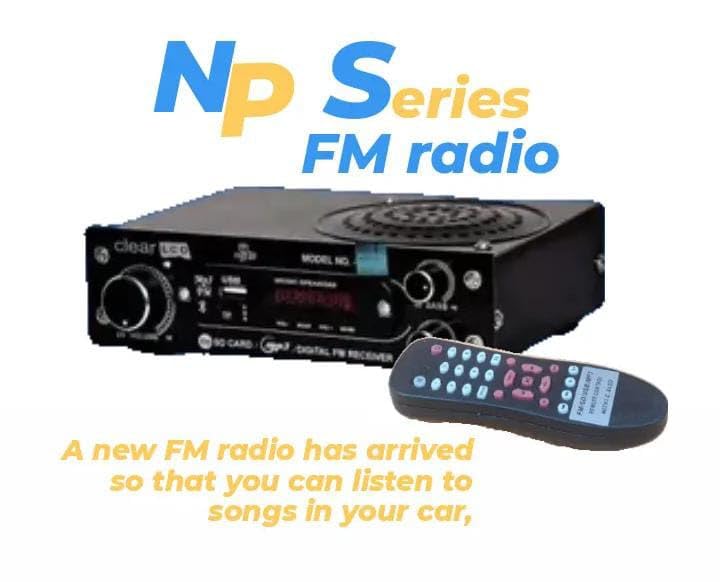 Image of AC /DC FM Radio Multimedia Speaker with Bluetooth, USB, SD Card, Aux FM Radio Perfect Kitchen and Home& Cars(FR012)