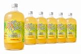 Komvida Kombucha Pack 6x750ml - Bebida Ecológica de Té fermentado, Probióticos Naturales, Sin Azúcares Añadidos - Sabor Kombujito