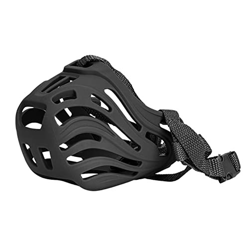 tampa da boca do cão - Capa de boca de cachorro de silicone macio,Focinheira anti-mordida, latido e
