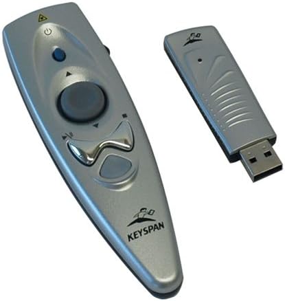 Keyspan by Tripp Lite PR-US2 Presentation Remote Wireless w Laser, Mouse