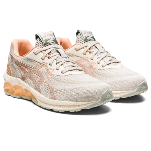 ASICS ASICS Women's Gel-Quantum 180 VII Sportstyle Shoes, 7.5, Smoke Grey/Cream
