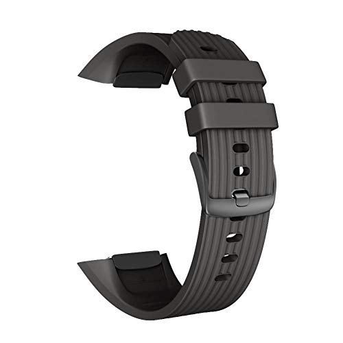 Suppyfly Correa de Repuesto de Silicona para Gear Fit2 / 2 Pro, Color Negro, tamaño pequeño