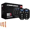 Compustar CS697-A 1-Way 200' Alarm Keyless w/o Siren and Two Code Alarm DA1 Standard 2-Wire Door Lock Actuators