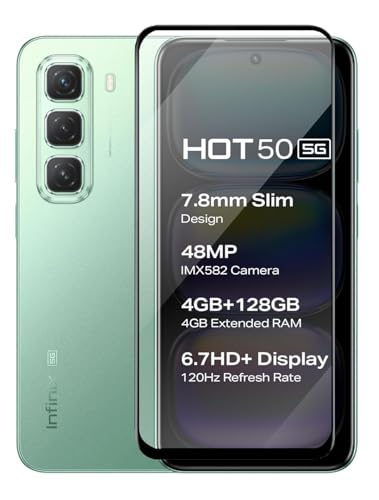 Image of 100FIT Tempered Glass For Infinix Hot 50 5G With Full Glue Edge To Edge Coverage And Easy Installation Kit