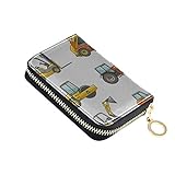 ★ Datenschutz und Sicherheit: Unsere Brieftaschen sind mit fortschrittlichem Blockierungsmaterial ausgestattet, das die wertvollen privaten Informationen vor unbefugten Scans schützt. Das Reißverschlussdesign bietet doppelten Schutz und verhindert Staub, kann auch den Verlust von Bargeld oder Karten vermeiden und Ihre Sachen gut organisiert und sicher halten.